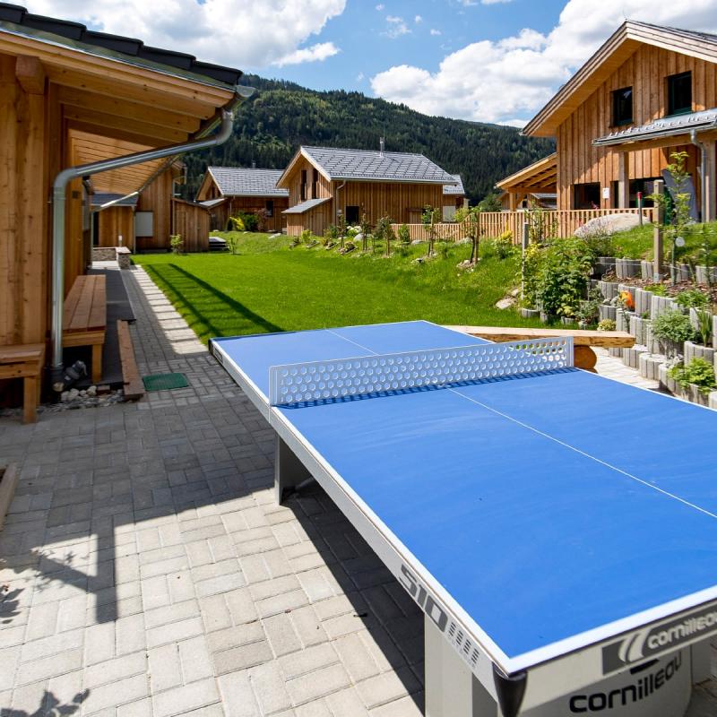 Chalet Murau Kreischberg Aussenansicht Tischtennis